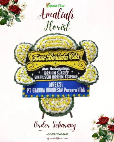 Papan Bunga Duka di Mendala